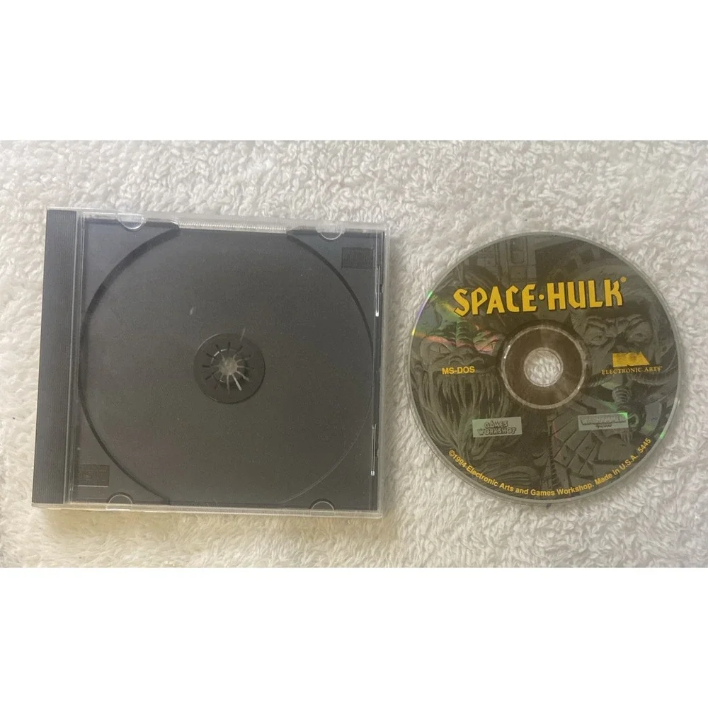 Space Hulk PC CD ROM 1994 War Hammer 40000 Classics MS DOS Vtg Electronic Arts
